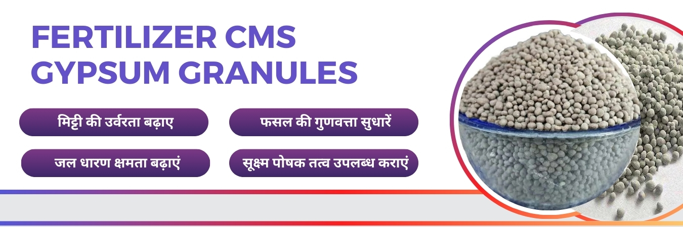 Organic Fertilizers CMS Gypsum Granules