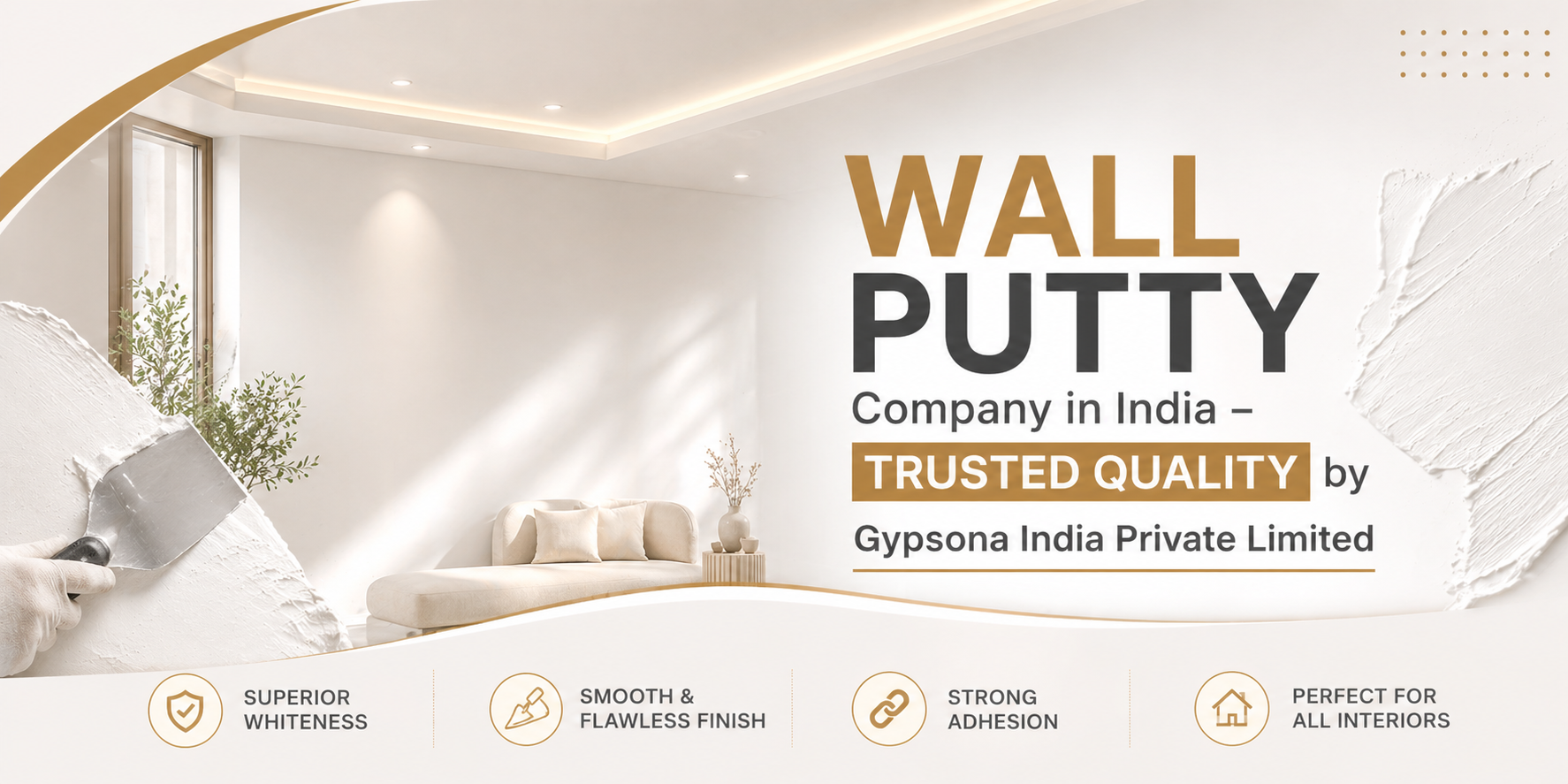 Wall Putty Company in India