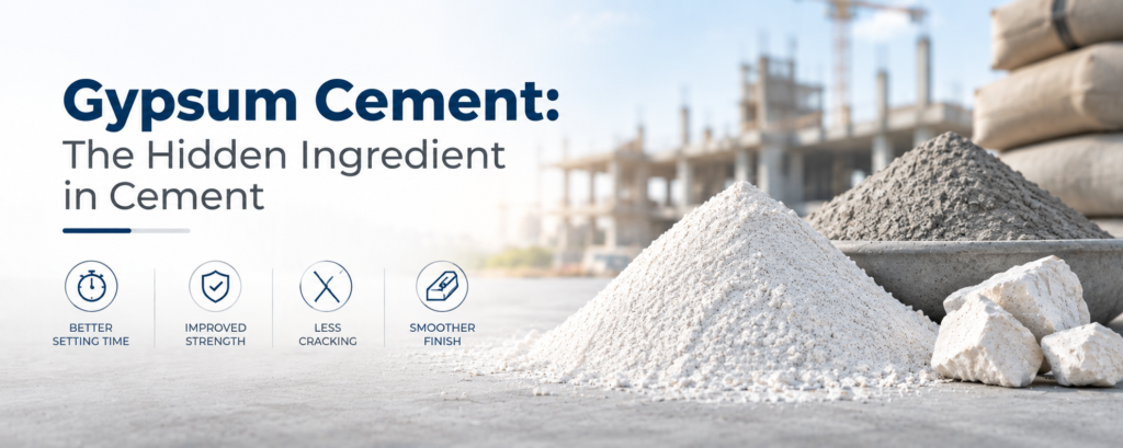 Gypsum Cement