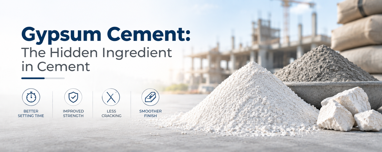 Gypsum Cement